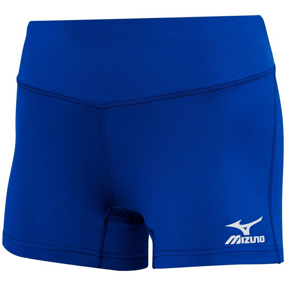 Pantalones Cortos Mizuno Voleibol Victory 3.5" Inseam Para Mujer Azul Rey 1640785-CX